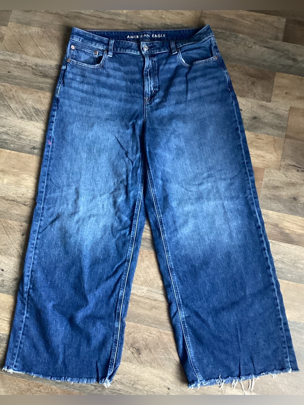 American Eagle Outfitters Wide-Leg Jeans - Picture 1 of 7